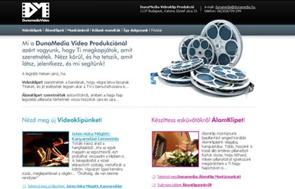 Dunamedia.hu - webfejleszt�s